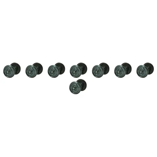 [REXB20108] Set de 8 essieux OCEM roues pleines D 1050 - Ree Modèles XB20108 - HO 1/87