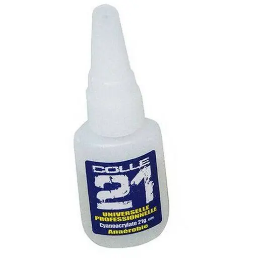 [REXC001] Colle cyanoacylate liquide, tube de 21 grammes - Colle 21
