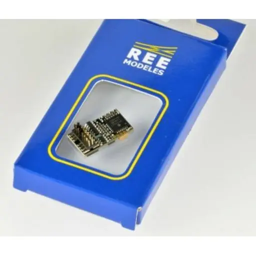 [REXB401] Décodeur digital Zimo 16 broches pour 030TU et draisine DU65 - Ree Modèles XB401 - HO 1/87