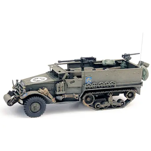 [REAB001] HALF-TRACK M5A1 "KICHI KICHI" 1RMT 3B9C - REE MODELES AB001 - HO : 1/87 - EP. II/III