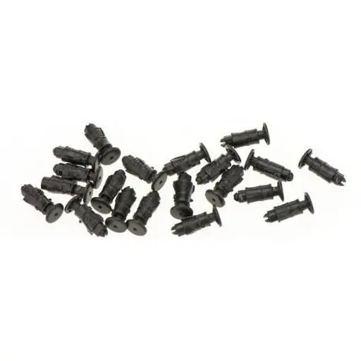 [REXB30820] Set de 20 Tampons avec ressort fonctionnel pour wagon TP