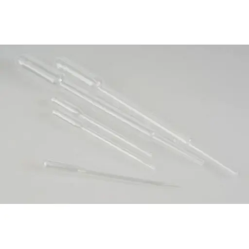 [REXB500] 5 Pipettes pour liquide fumigène (2 grandes / 3 petites)