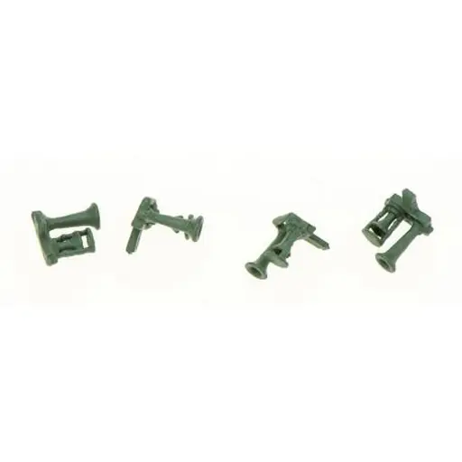 [REXB523] Avertisseur 2 Trompes Bi-Ton avec tôle de protection (x4 pièces métal de fonderie)