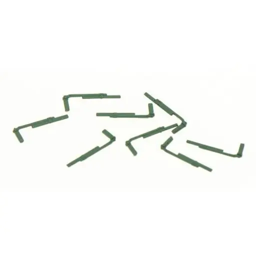 [REXB526] Sachet de 8 essuie-glace moderne en métal