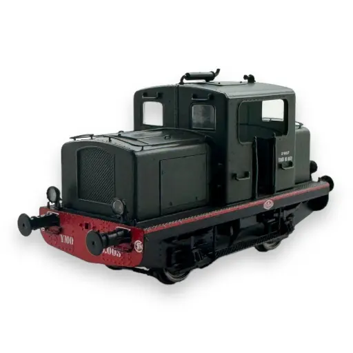 [REMB089] Locotracteur MOYSE 32 TDE | Vert306 & Bande rouge -analogique- REE MODELES MB089 - SNCF