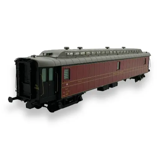 [REVB079] Voiture postale OCEM 21.6m AMBULANT "MIDI" n°43502 REE MODELES VB079 SNCF HO 1/87