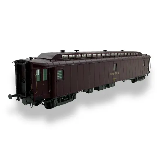 [REVB087] Voiture postale OCEM 21.6m AMBULANT PAz | REE MODELES VB087 SNCF HO 1/87