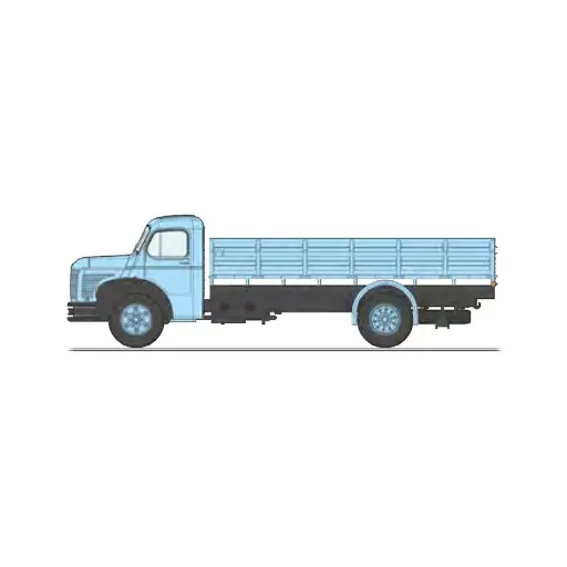 [RECB110] Camion Berliet GLC 6 à Ridelles - REE MODELES CB110 - HO : 1/87