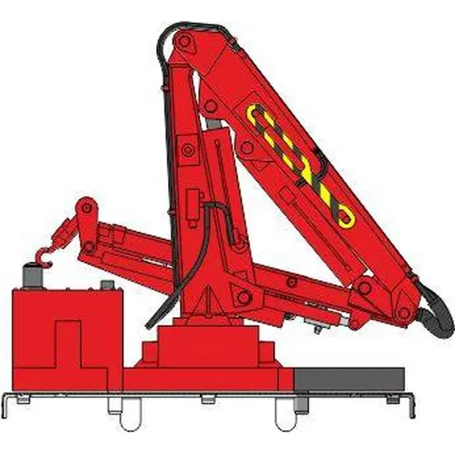 [REXB851] Grue de levage pour DRAISINE - REE Modèles XB851 - HO 1/87 - SNCF