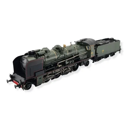 [REMB130] Locomotive Vapeur 5-141 E 284 Analogique "VILLENEUVE"- REE MODELES MB130 - SNCF