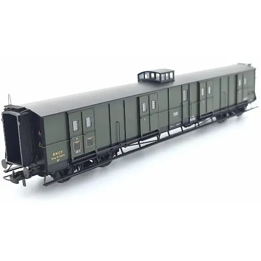 [REVB349] Fourgon à bogie ex-PLM - Vert Sans Feux - REE MODELES VB349 - HO 1/87 - EP III