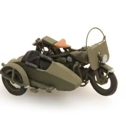 [AR387.80] Liberator américain avec side-car - ARTITEC 387.80 - H0 1:87