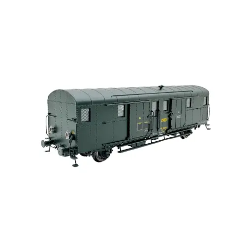 [REVB332] FOURGON OCEM 32 Sud-Ouest - Vert avec Lanterne ALU - REE MODELES VB332 SNCF - HO 1/87