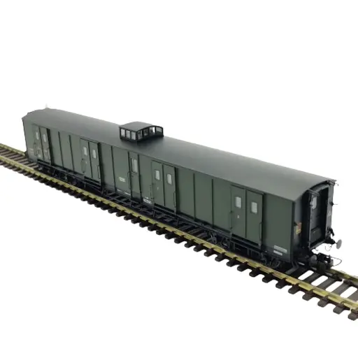 [REVB359] Fourgon à bogies ex-PLM Vert avec toit noir - REE Modèles VB359 - HO : 1/87 - SNCF - EP III