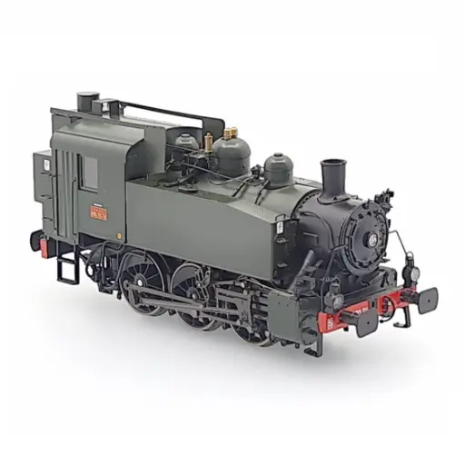 [REMB105] Locomotive à vapeur 030 TU 74 Ouest - REE MODELES MB105 - HO : 1/87 - SNCF - EP III