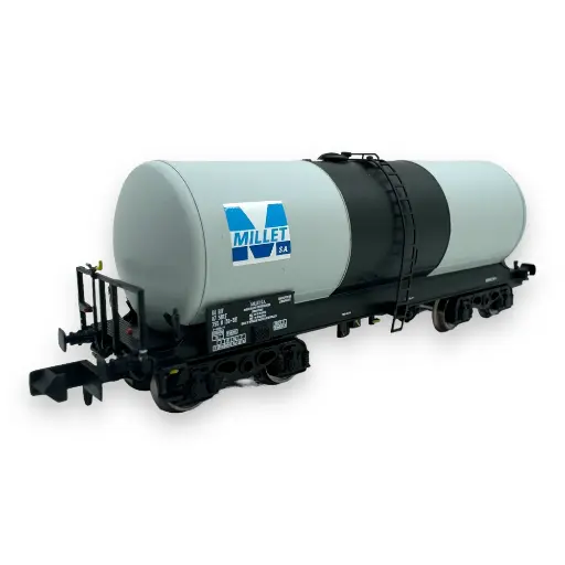 [RENW229] Wagon citerne ANF "Millet" - Ree Modèles NW-229 - N 1/160 - SNCF - Ep V - 2R