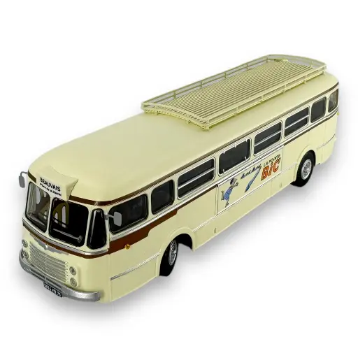[RECB134] Autocar Renault R4190 Crème/marron 59 - REE MODELES CB134 - HO 1/87