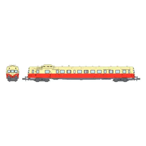 [RENW247] Autorail Diesel X-2894 - REE MODÈLES NW-247 - N 1/160 - SNCF - EP III / IV - Analogique - 2e Classe