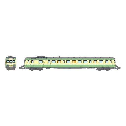 [RENW250] Autorail Diesel X-2899 - REE MODÈLES NW-250 - N 1/160 - SNCF - EP IV - Analogique