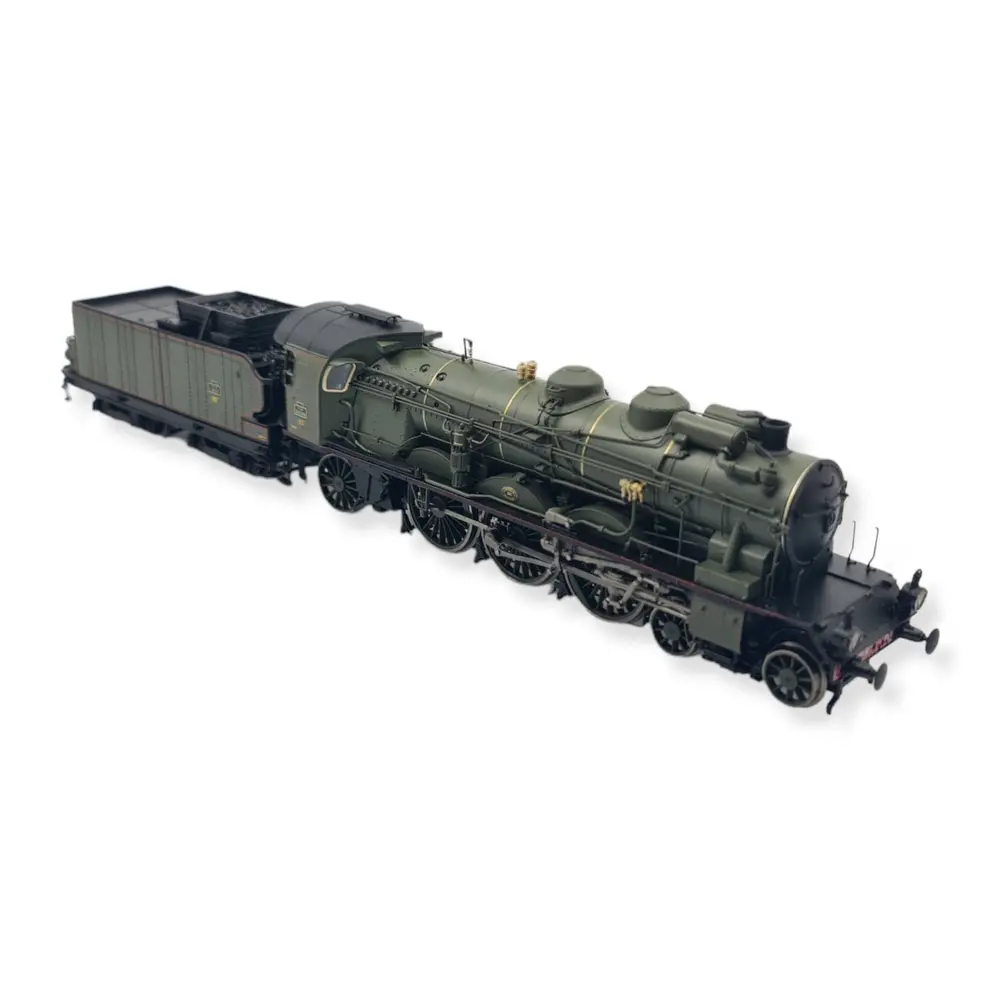 Locomotive Vapeur Ree Modeles MB137 - 5-231 E 46, SNCF Verte, Époque III, Échelle HO