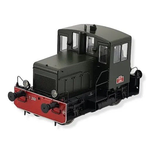 [REMB145] Locotracteur Y-2101 Vert "Sud-Est" Analogique REE MODELES MB145 - SNCF - Ep III