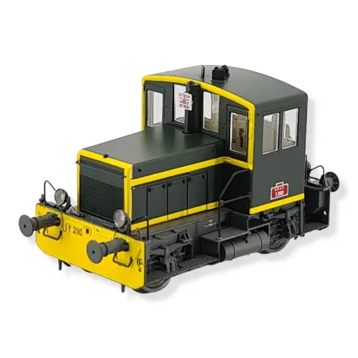 [REMB148S] Locotracteur Y-2110 Vert Méditerranée DCC Son REE MODELES MB148S - SNCF - Ep IV