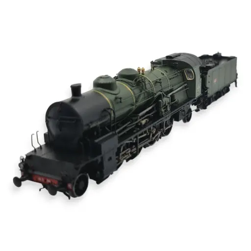 [REMB160] Locomotive à vapeur 5-141 D -Analogique - REE MODELES MB160 - SNCF - HO 1/87