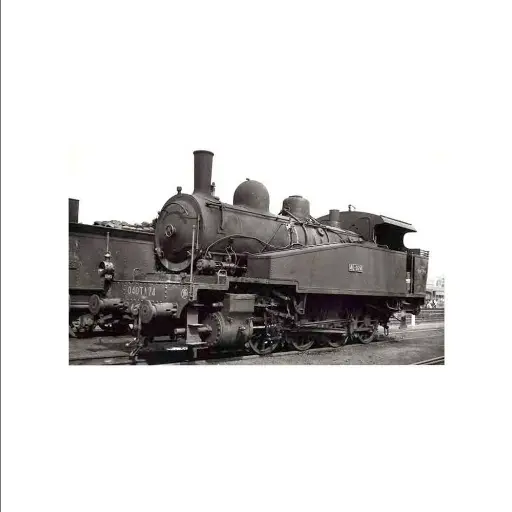 [REMB185S] Locomotive à vapeur 040 TA 55 - REE MODELES MB185S - SNCF - HO 1/87 - Sonore