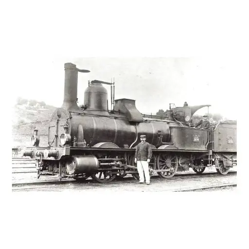 [REMB190SAC] Locomotive à vapeur BR 030 'Bourbonnais" - Ree Modèles MB190SAC - HO 1/87 - SNCF - Ep III - Digital sound fumigène - 3R