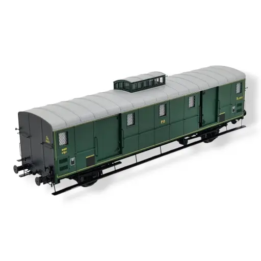 [REVB108] FOURGON OCEM 30 avec Vigie, PO REE MODELES VB108 SNCF - HO 1/87 - EP II