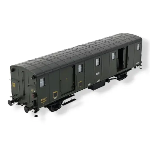 [REVB112] FOURGON OCEM 30 "Battignoles" avec feux - REE MODELES VB112 SNCF - HO 1/87