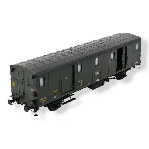 [REVB112S] FOURGON OCEM 30 Battignoles & feux DCC - REE MODELES VB112S SNCF - HO 1/87