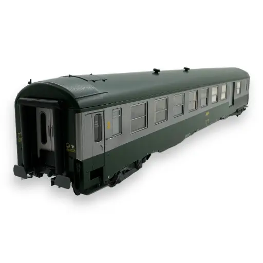 [REVB300] Une voiture voyageur UIC B5Dd2 Vert/Gris REE MODELES VB300 - SNCF - HO 1/87