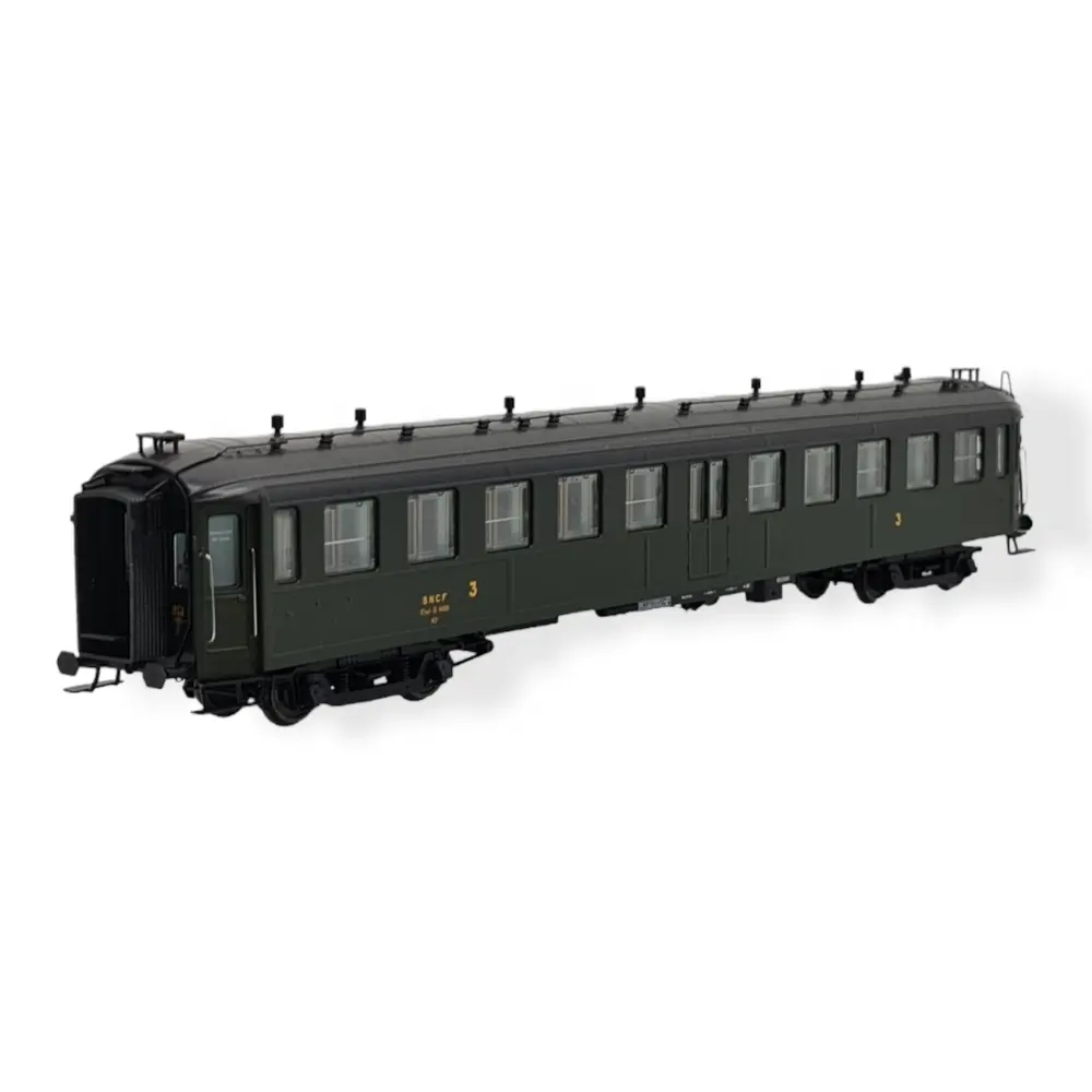 Voiture SNCF France Trains HO 277 – Voyageur 2e Classe, Dyle Et Bacalan, Verte, Occasion