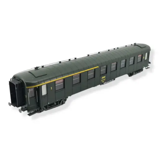 [REVB388] Une voiture OCEM RA A3B5 ex-midi "Sud-Ouest" - REE MODELES VB388 - SNCF - HO 1/87