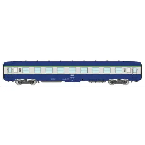 [REVB403] Une voiture couchette DEV B9c9 Bleu/Gris REE MODELES VB403 SNCF - HO 1/87