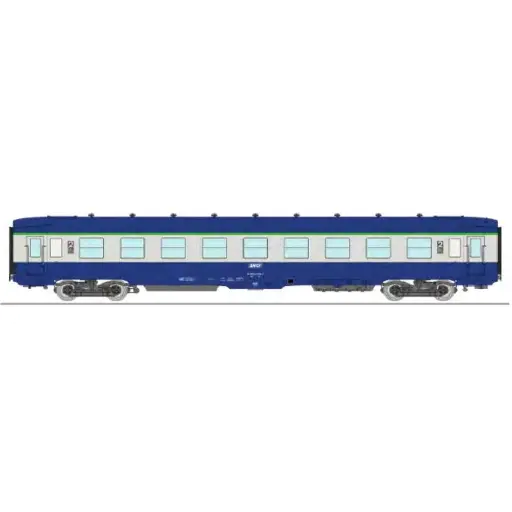 [REVB404] Voiture couchette DEV B9c9 Bleu/Gris REE MODELES VB404 SNCF - HO 1/87
