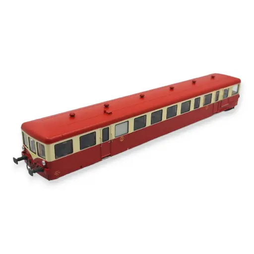 [REVB445] Remorque XR-7377 Rouge/Crème "GRENOBLE" REE MODELES VB445 - SNCF - HO 1/87