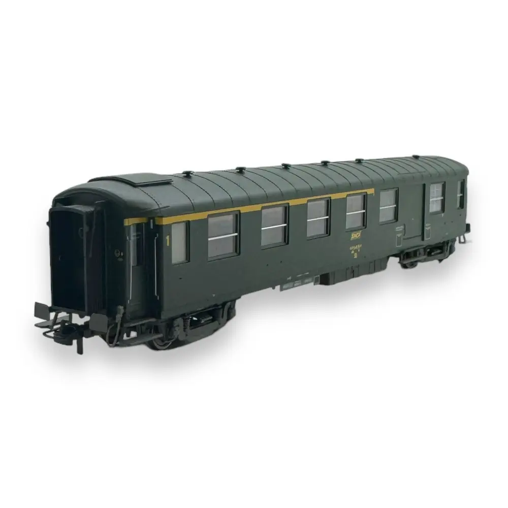 Wagon Voiture Métallisée 1CL A7 Sncf Ep IV REE VB429 - HO 1/87 - Neuf