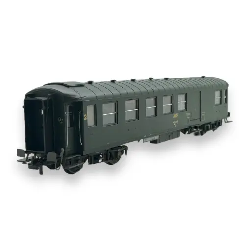 [REVB466] Voiture métallisée Ex-PLM REE Modèles VB466 vert 301 - HO 1/87 - SNCF - EP IV