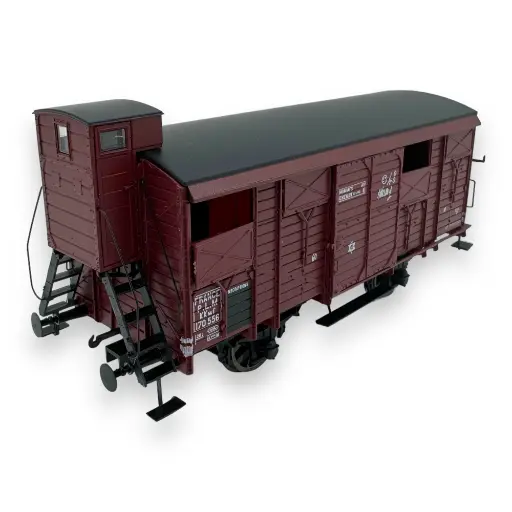 [REWB697] Wagon couvert PLM 20T - Ree Modèles WB-697 - HO 1/87 - SNCF - Ep II - 2R