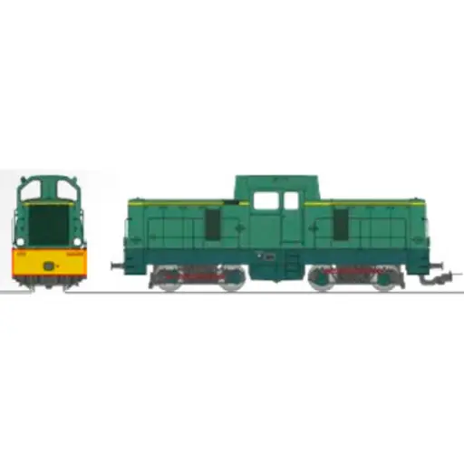 [REVM022S] Locotracteur Diesel BB 040-003 - REE MODÈLES VM-022 S - HOm 1/87 - SNCF/CFD - EP III - Digital Sound - DCC