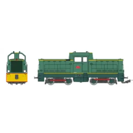 [REVM023] Locotracteur diesel BB 401 - Ree Modèles VM023 - HOm 1/87 - SNCF/POC - Ep III - Analogique - 2R