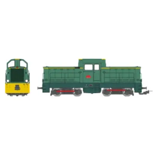 [REVM024] Locotracteur Diesel BB 402 - REE MODÈLES VM-024 - HOm 1/87 - SNCF/CFP - EP III - Analogique - DC