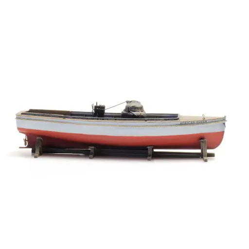 [AR487.801.83] Bateau Lanceur à vapeur - Artitec 487.801.83 - HO 1/87