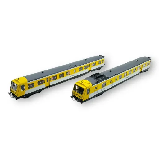 [REMB192S] Autorail RGP 1 X-2722 Jaune Moderne - DCC SON - REE MODELES MB192S - SNCF - HO - EP IV-V