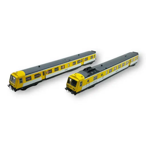 [REMB192SAC] Autorail RGP 1 X-2722 Jaune Moderne - ACC SON - REE MODELES MB192SAC SNCF - HO - EP IV-V