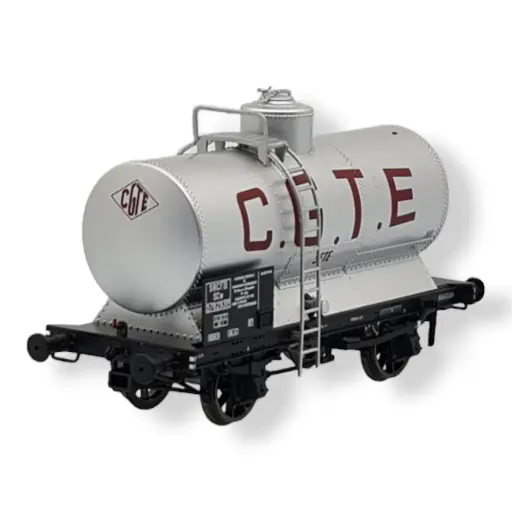 [REWB709] Wagon Citerne OCEM 19 - SNCF - C.G.T.E. - REE MODELES WB709 - HO : 1/87 - EP. III