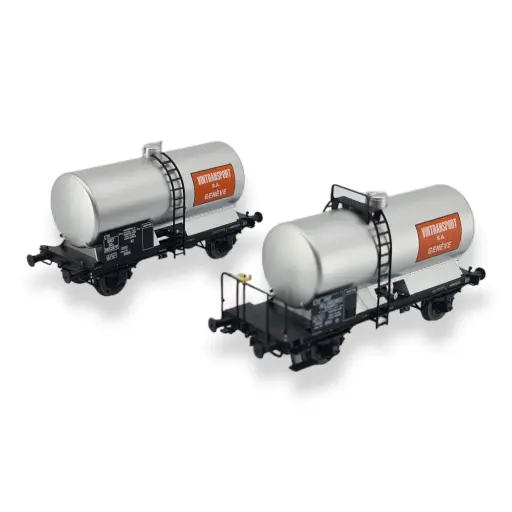 [REWB716] Set 2 wagons citerne OCEM 29 REE Modèles WB716 - HO 1:87 - SNCF