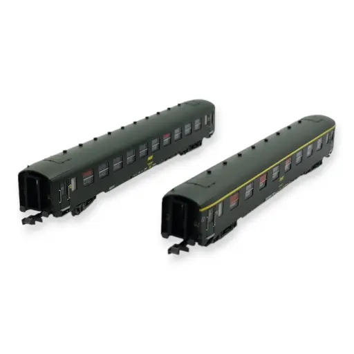 [RENW286] Coffret 2 Voitures DEV AO REE Modèles NW286 - N 1/160 - SNCF